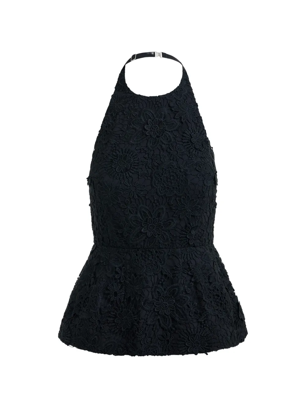 

Блузка Jarot из цветочного кружева Essentiel Antwerp, черный