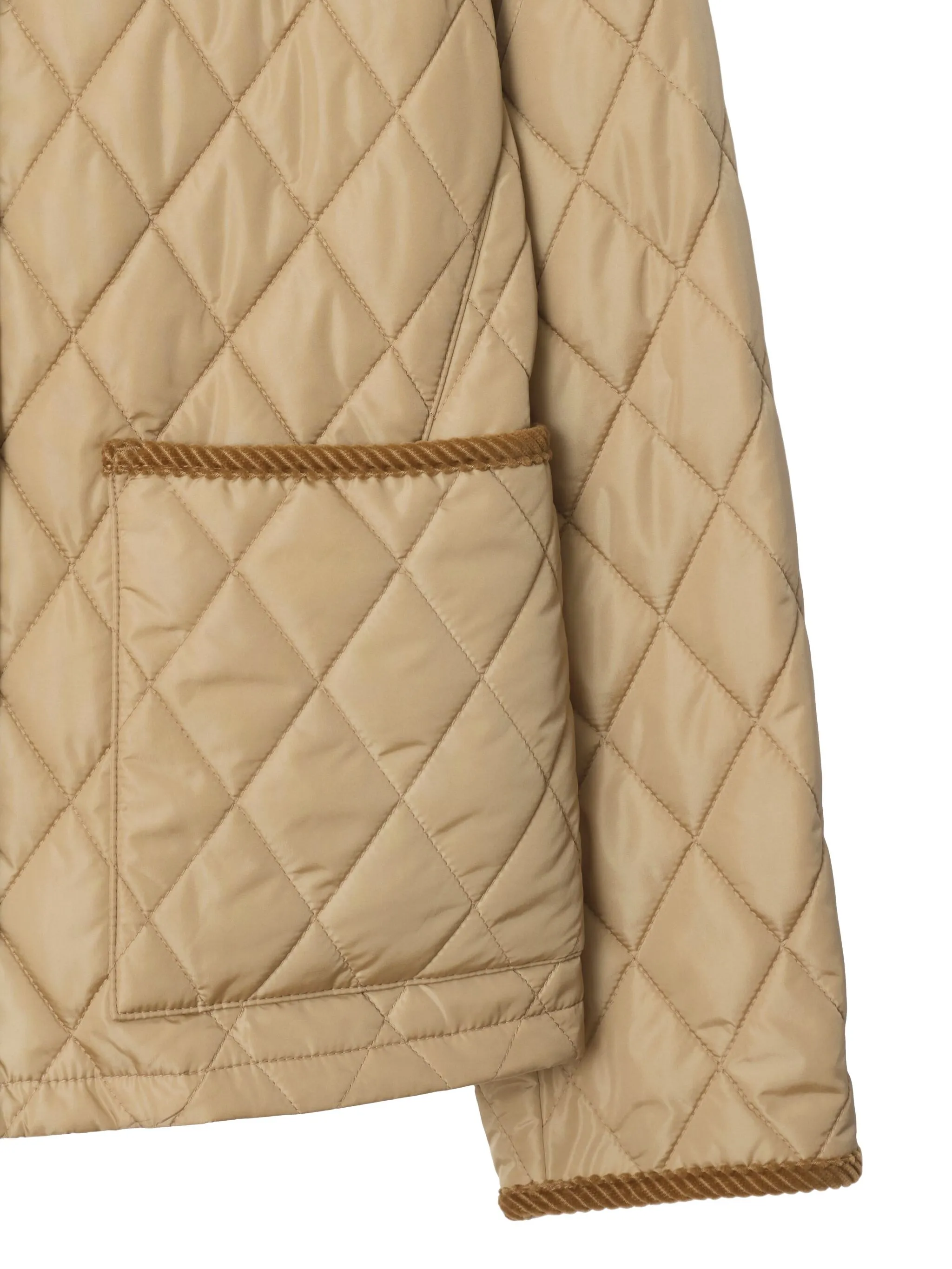 Стеганая куртка Burberry, коричневый — фото 2