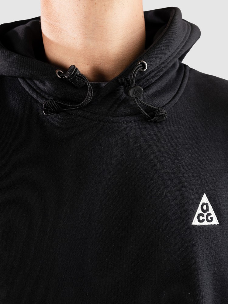 Худи Nike ACG Therma-FIT Fleece Hoodie, blk/anthracite/summit wht — фото 4