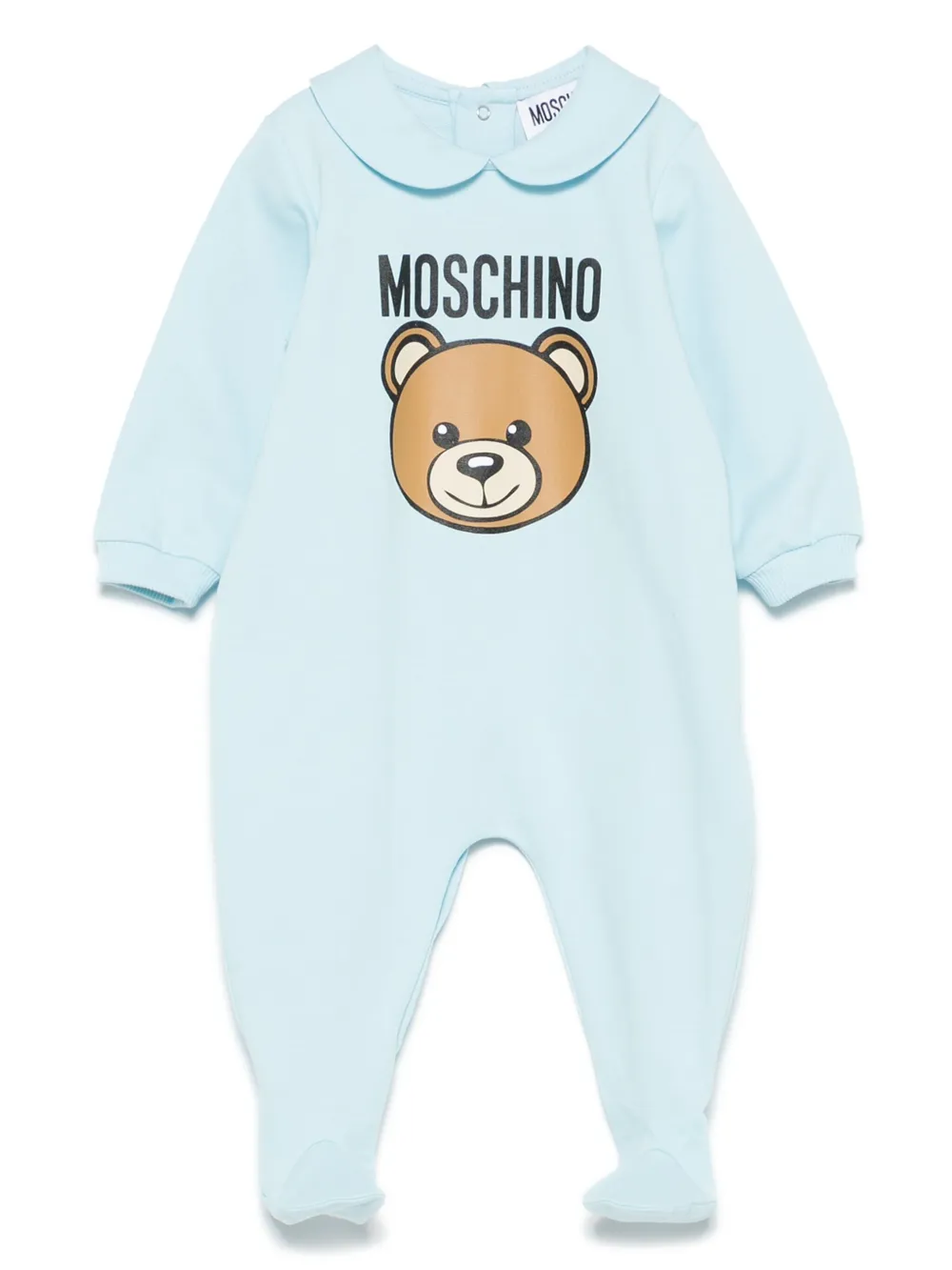 

Пижама с принтом Teddy Bear Moschino Kids, синий
