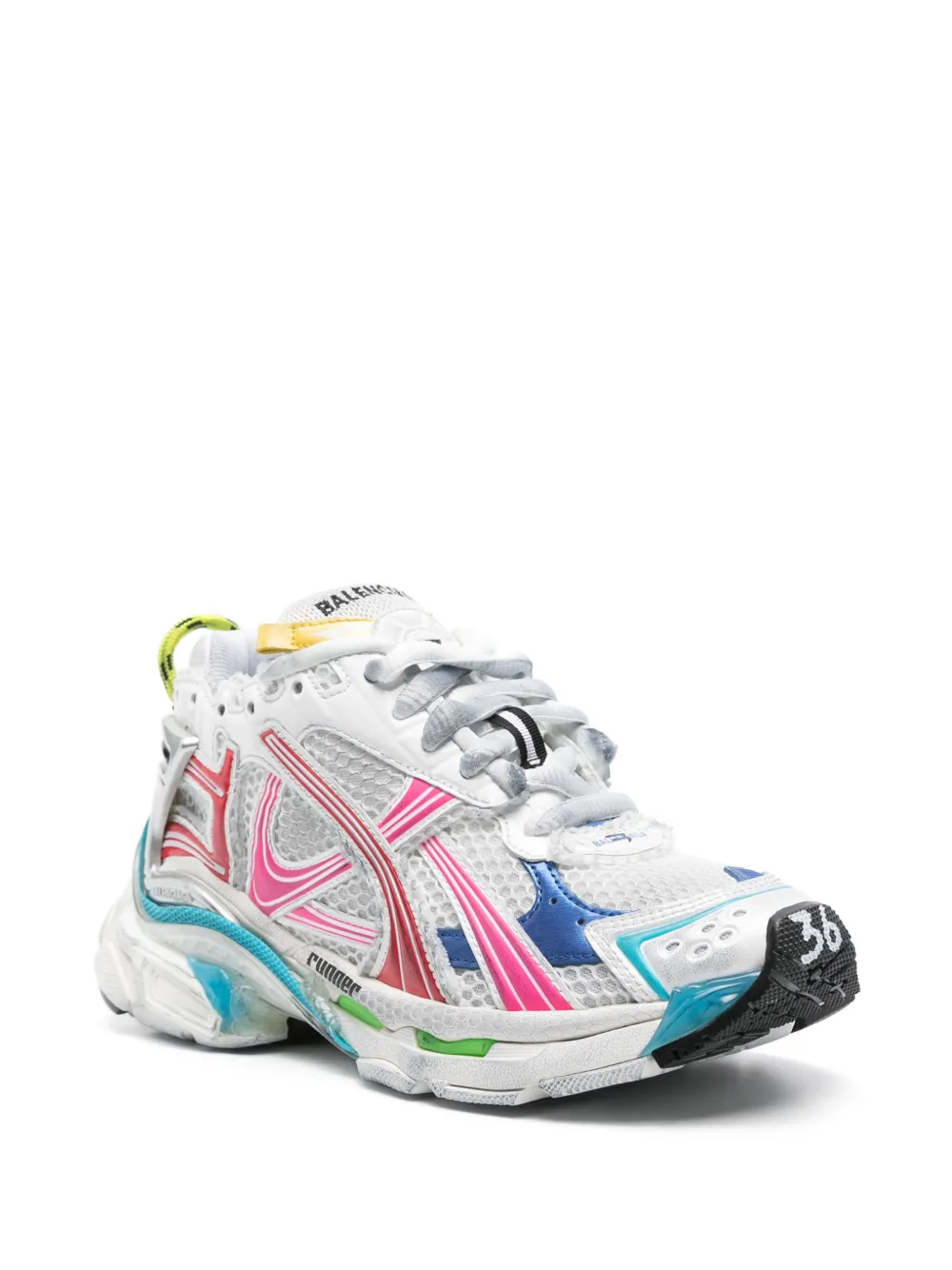 Кроссовки Runner BALENCIAGA, серый — фото 2