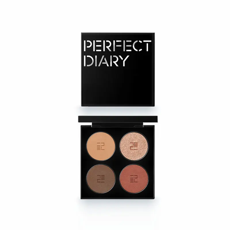 Палетка теней для век Perfect Diary Explorer Eyeshadow Palette, #02 Холодный коричневый — фото 3