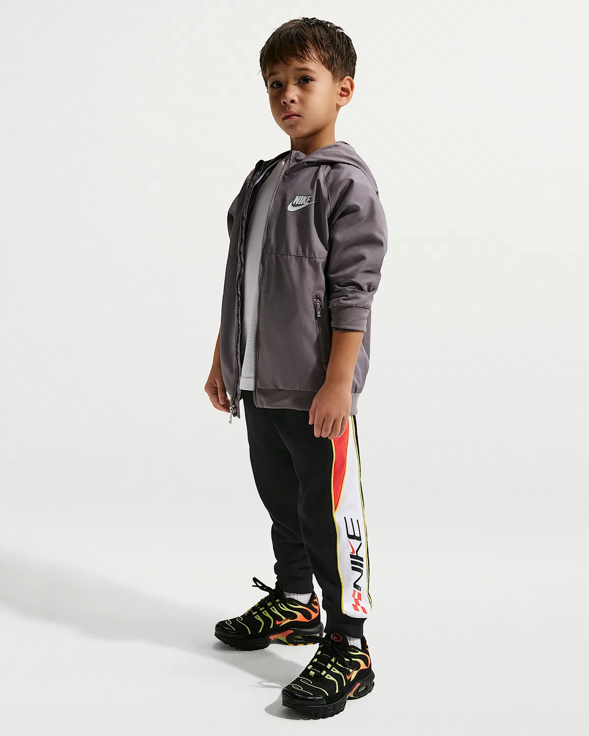 Детские штаны Nike Sportswear Victory Lap French Terry, Black