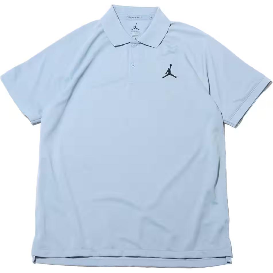 

Футболка поло Dri FIT мужская сине-серая Jordan