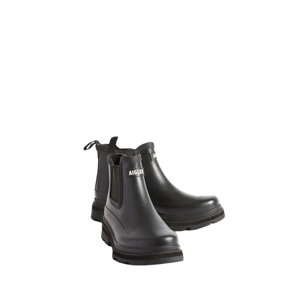 Женские ботинки челси Aigle Soft 2 резиновые, черный