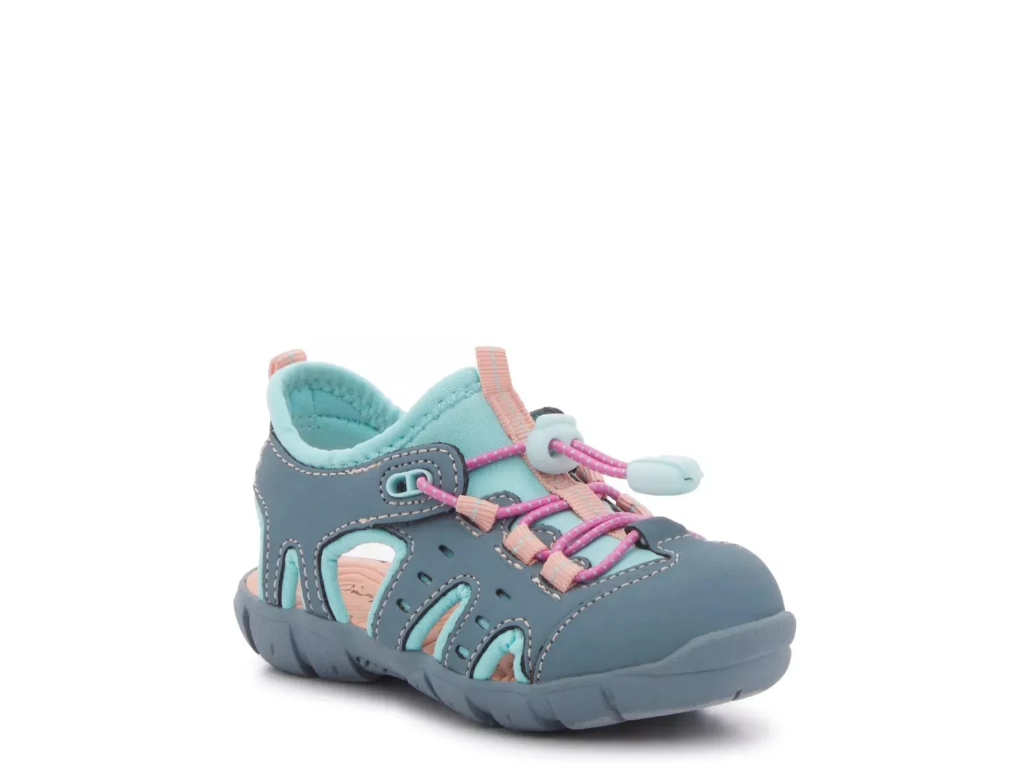 

Сандалии Crown Vintage Lil Lilly Fisherman - детские, темно-серый/бирюзовый/персиковый