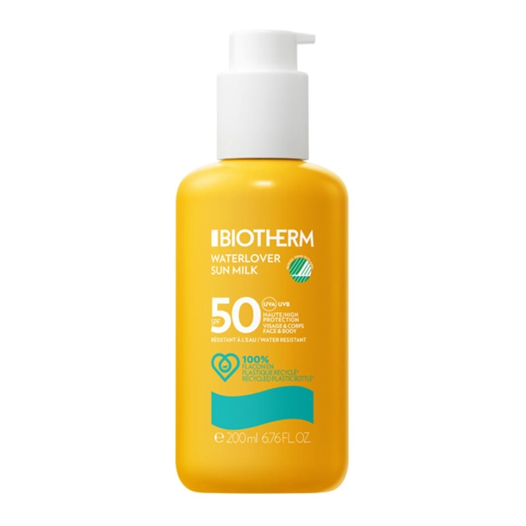 

Солнцезащитный крем water lover sun milk spf 50 Biotherm, объем 200 мл