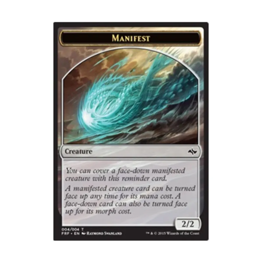 

CCG Манифест - Жетон (T), MTG - Fate Reforged