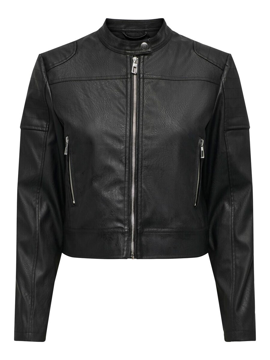 

Кожаная куртка ONLY Between-Season Jacket ONLAmia, черный