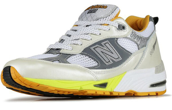 Кроссовки aries x 991 сделано в англии New Balance, белый — фото 3