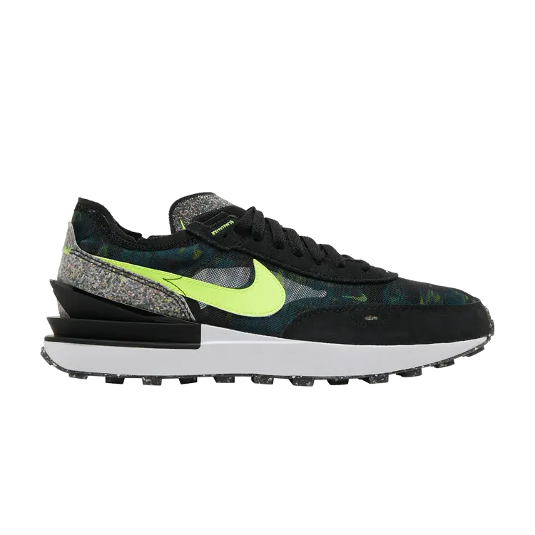 

Кроссовки Nike Waffle One 'Grind', черный