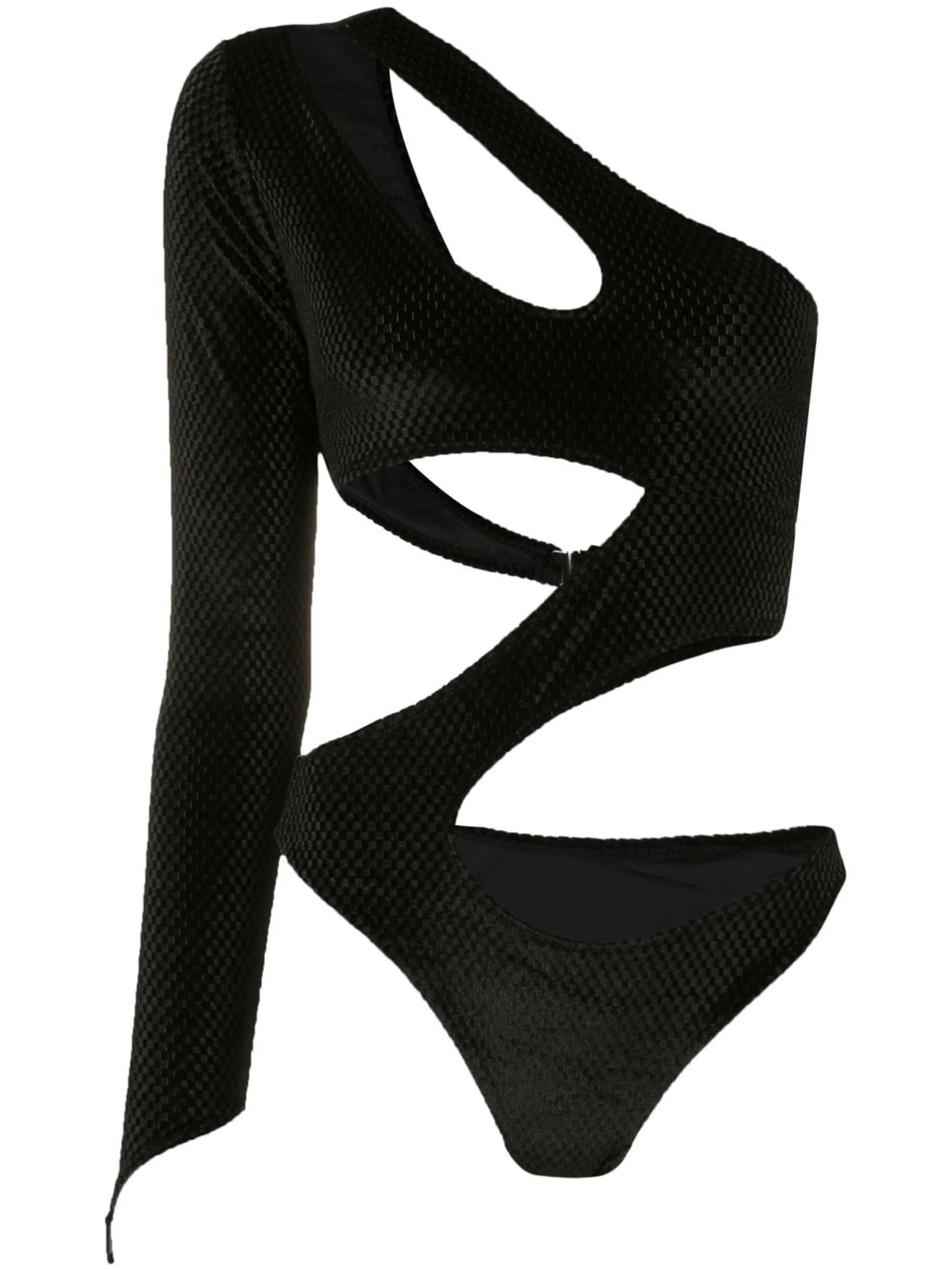 

Боди с вырезами Amir Slama, черный