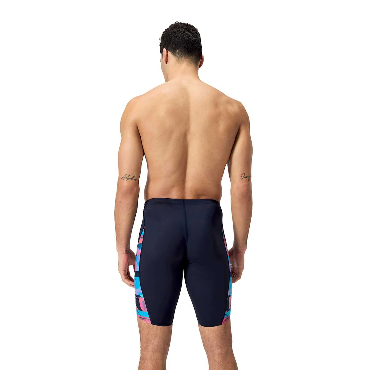 

Мужской плавательный костюм Allover Digi V-Cut Jammer Speedo, синий