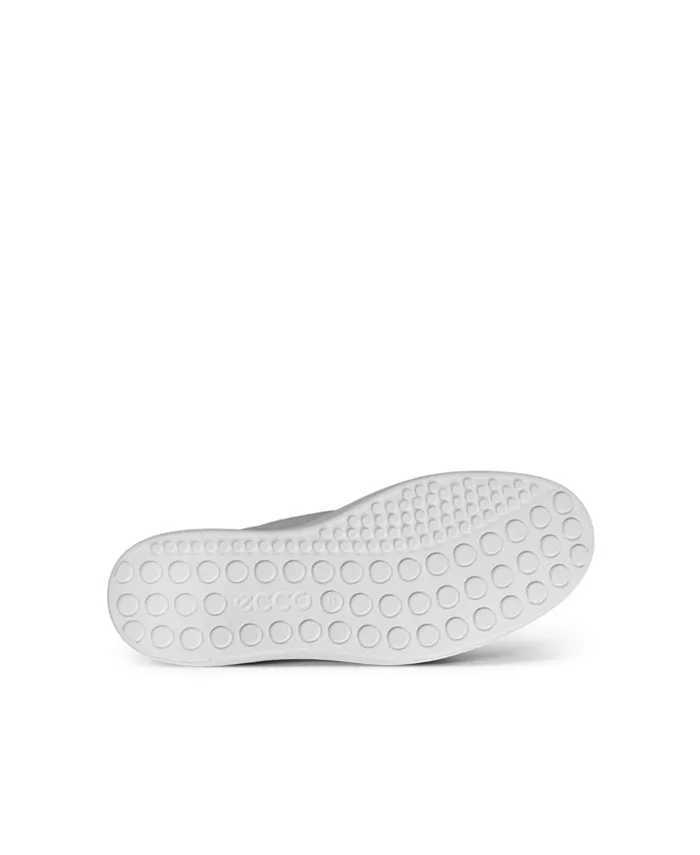 Мужские мягкие кроссовки Soft 60 на шнурках Ecco, белый — фото 3