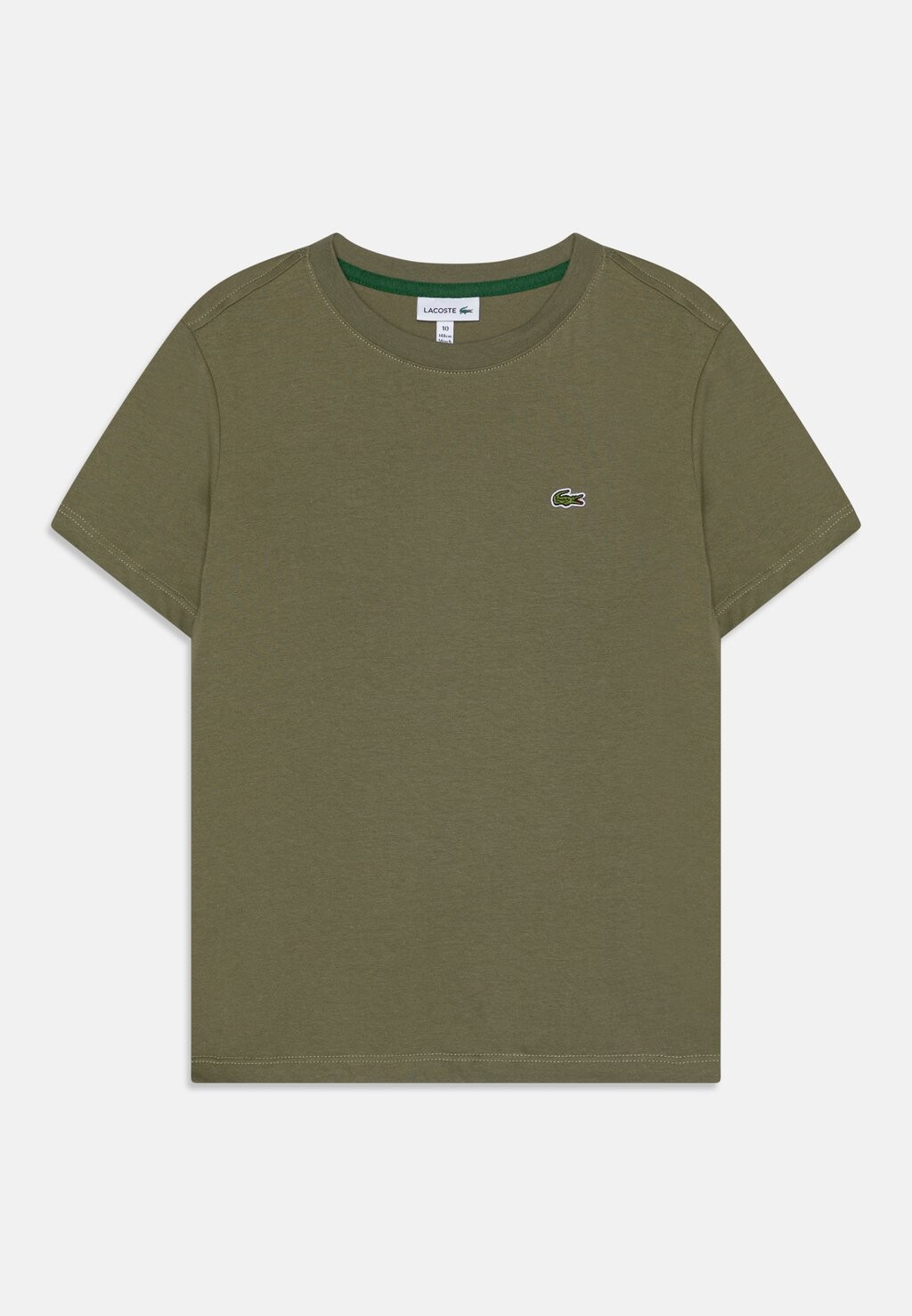 

Базовая футболка Tee Core Essentials Unisex Lacoste, хаки