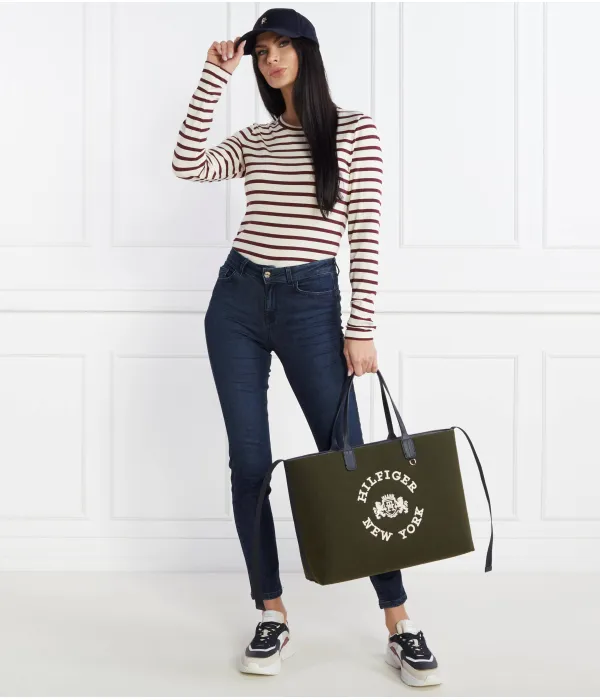 Блуза Slim fit Tommy Hilfiger, красный — фото 2