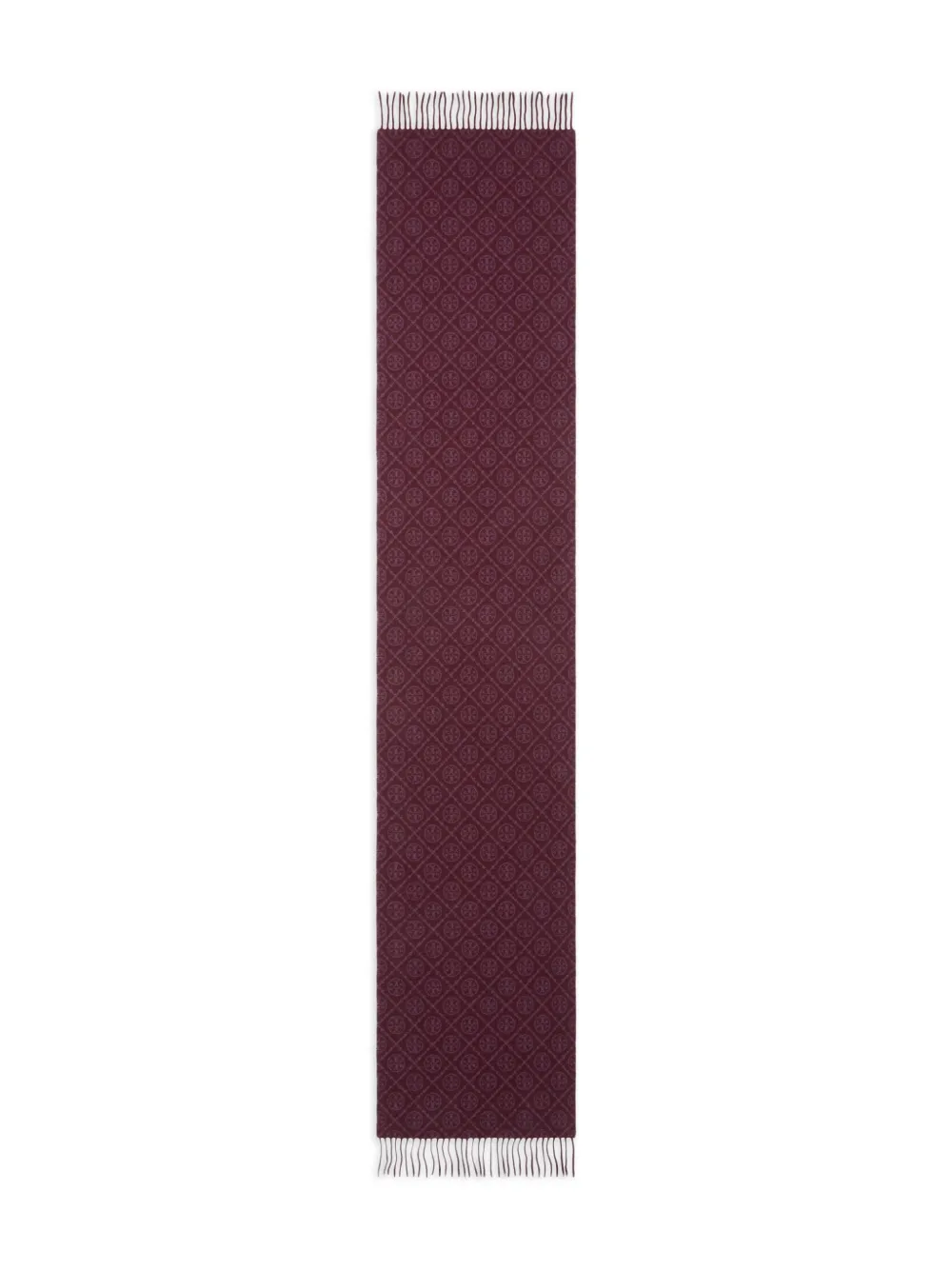 

Шарф Oblong с монограммой Tory Burch, красный
