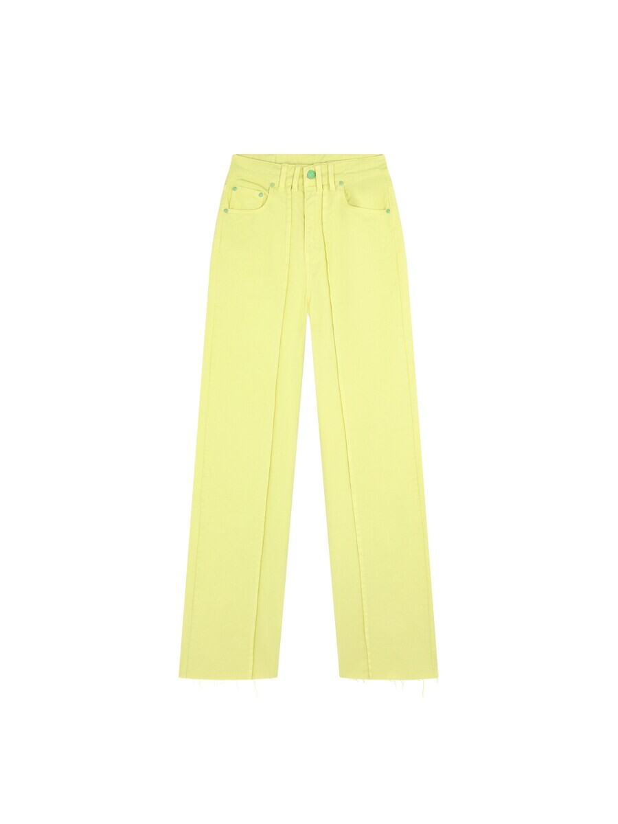 

Тканевые брюки Scalpers Wide leg Pants, цвет limone