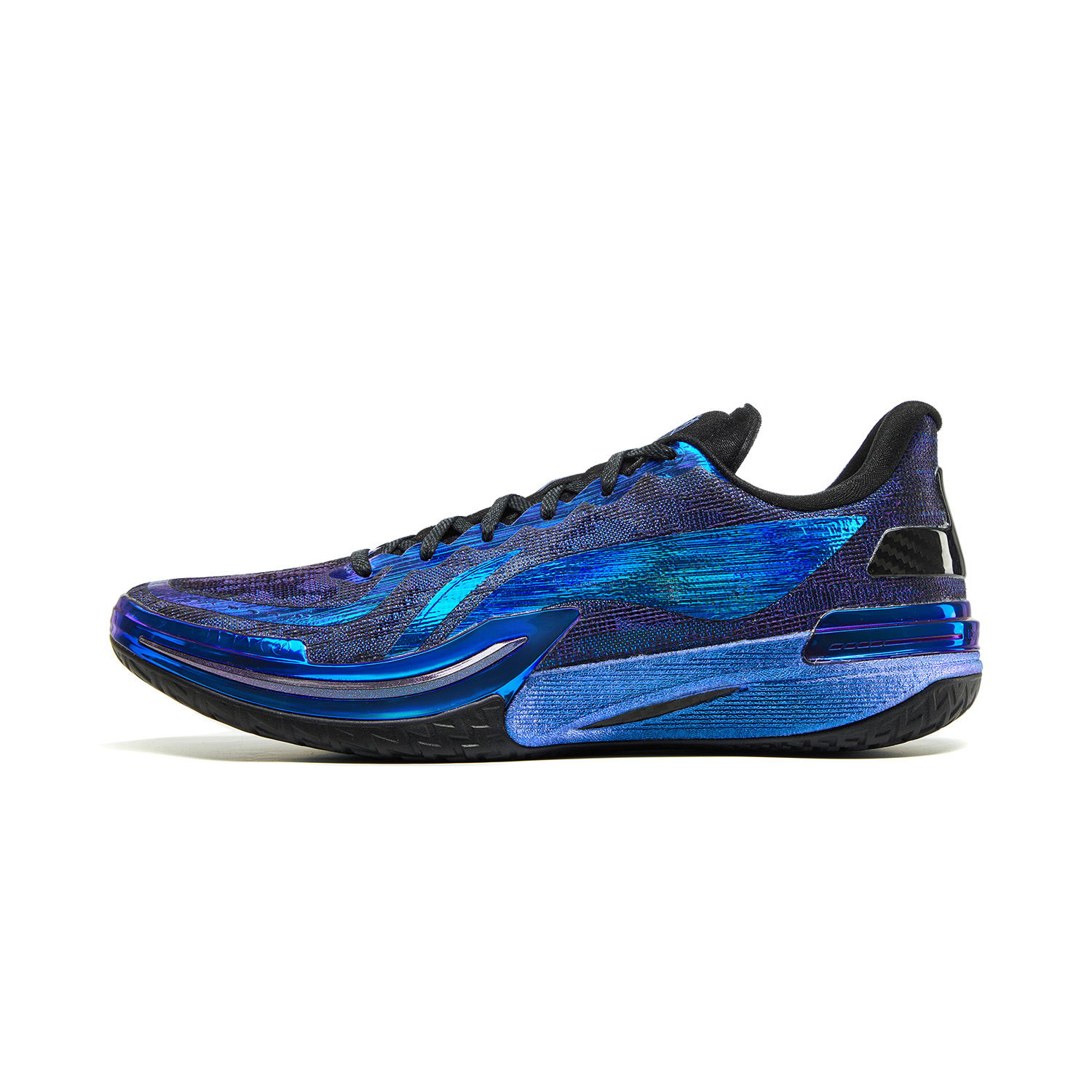 

LINING Баскетбольные кроссовки Gamma Cushioning с противоскользящей подошвой, износостойкие, легкие, с отскоком, низкие, мужские, синие
