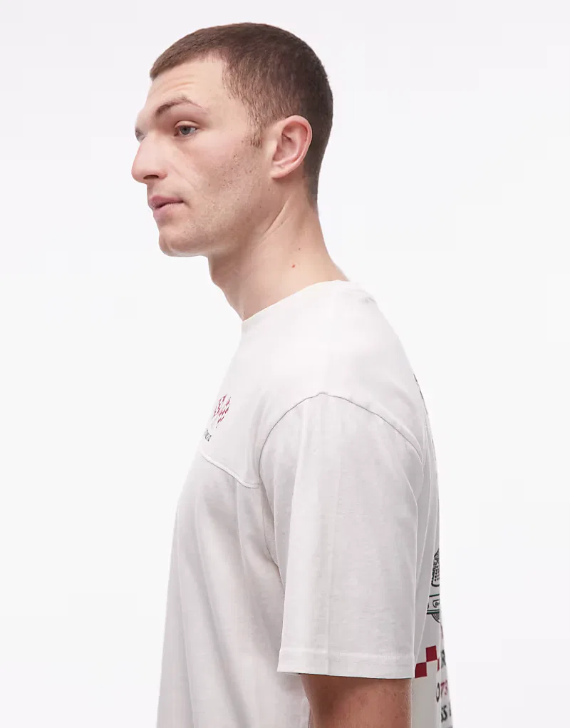 Футболка Levis с графическим принтом на спине Levi's, кремовый — фото 4