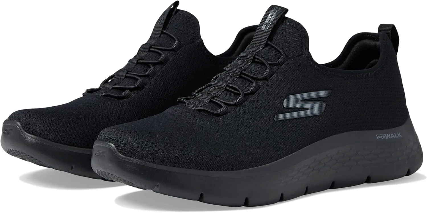 Мужские прогулочные кроссовки Skechers Gowalk Flex Ultra Slip-On, черный — фото 3