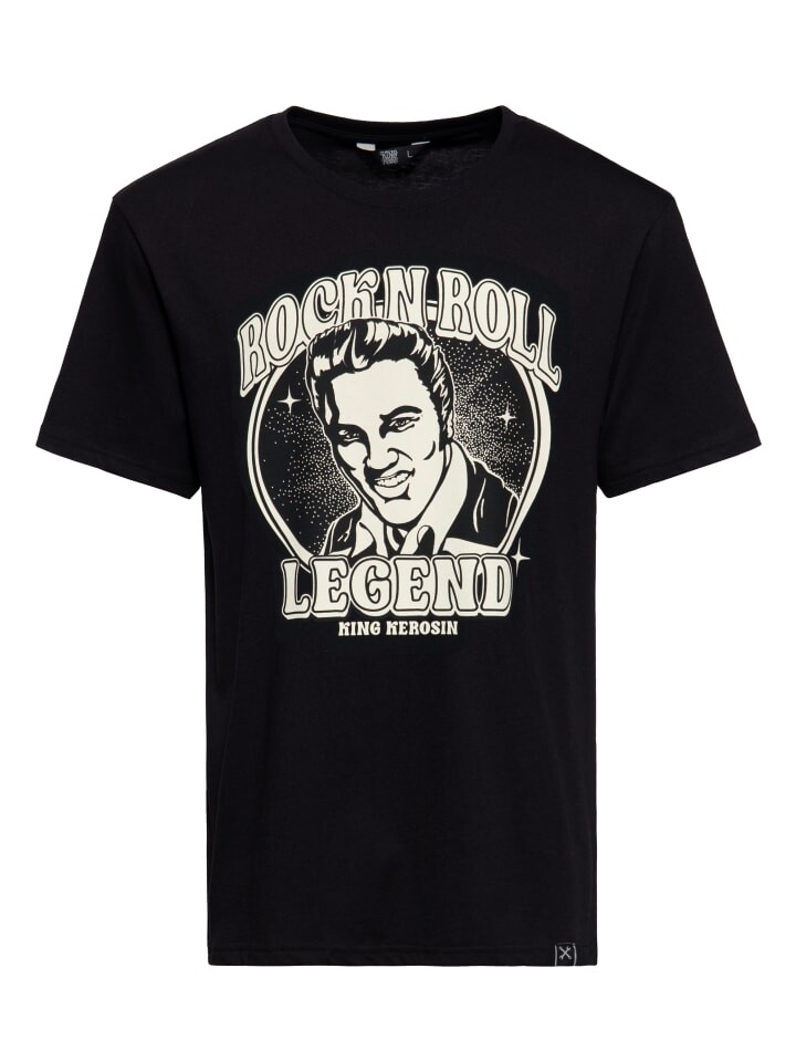 

Футболка King Kerosin Rock n Roll Legend, черный