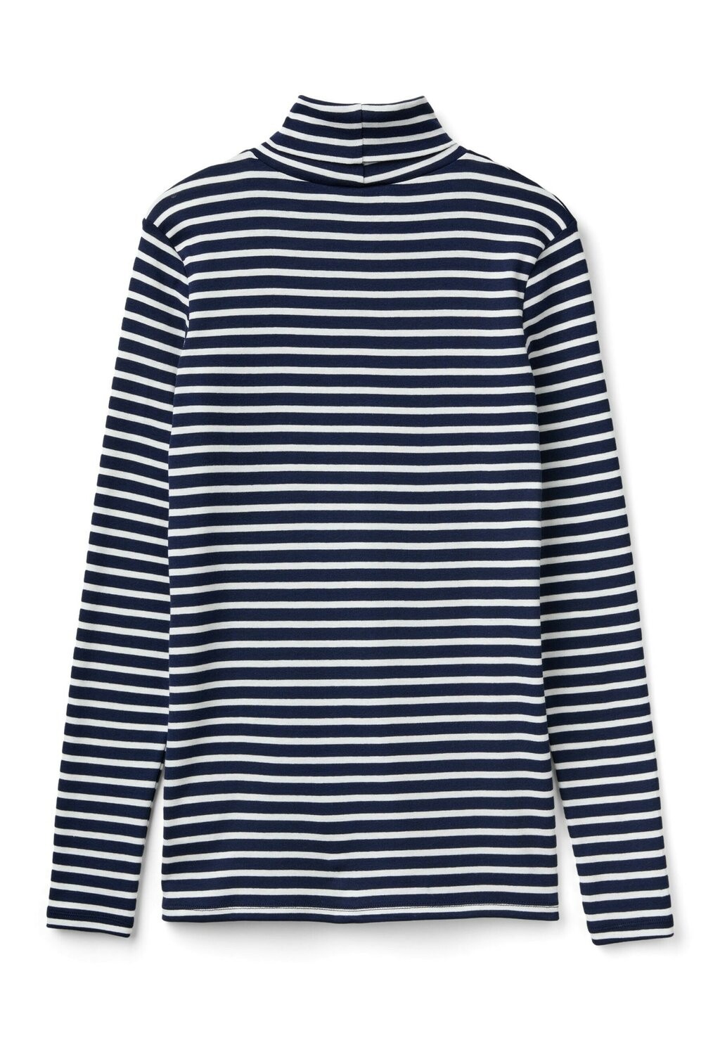 

Топ с длинными рукавами STRIPED TURTLENECK United Colors of Benetton, синий