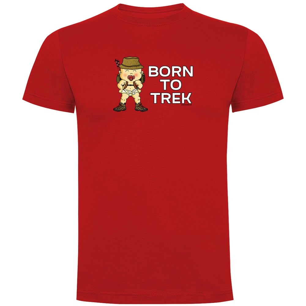 

Футболка Kruskis Born To Trekk, красный