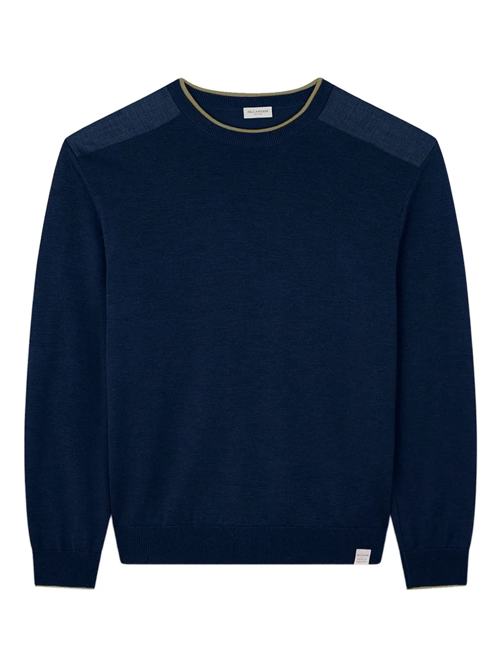 

Свитер с круглым вырезом Paul & Shark, синий