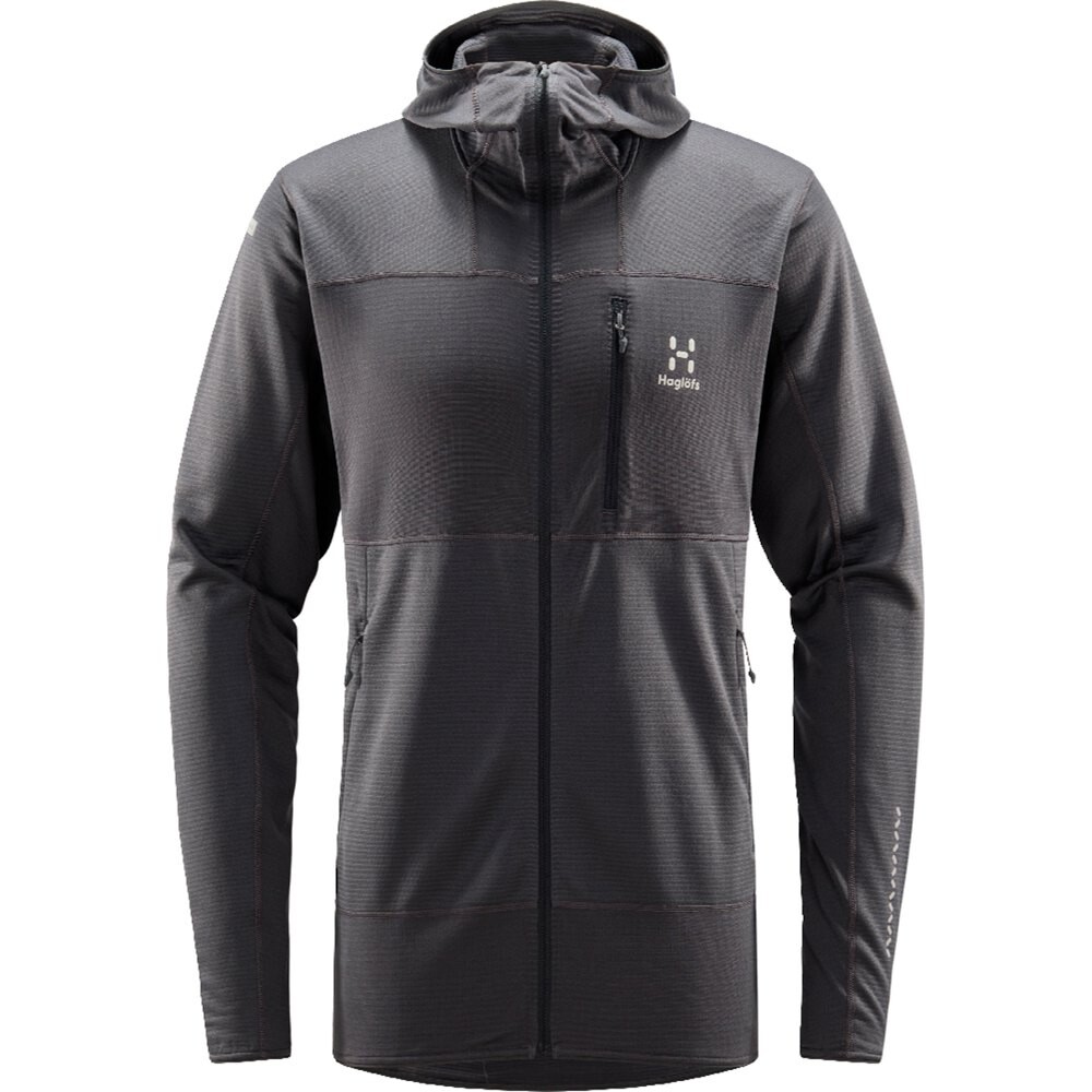 

Толстовка Haglöfs L.I.M Mid Fast Full Zip, серый