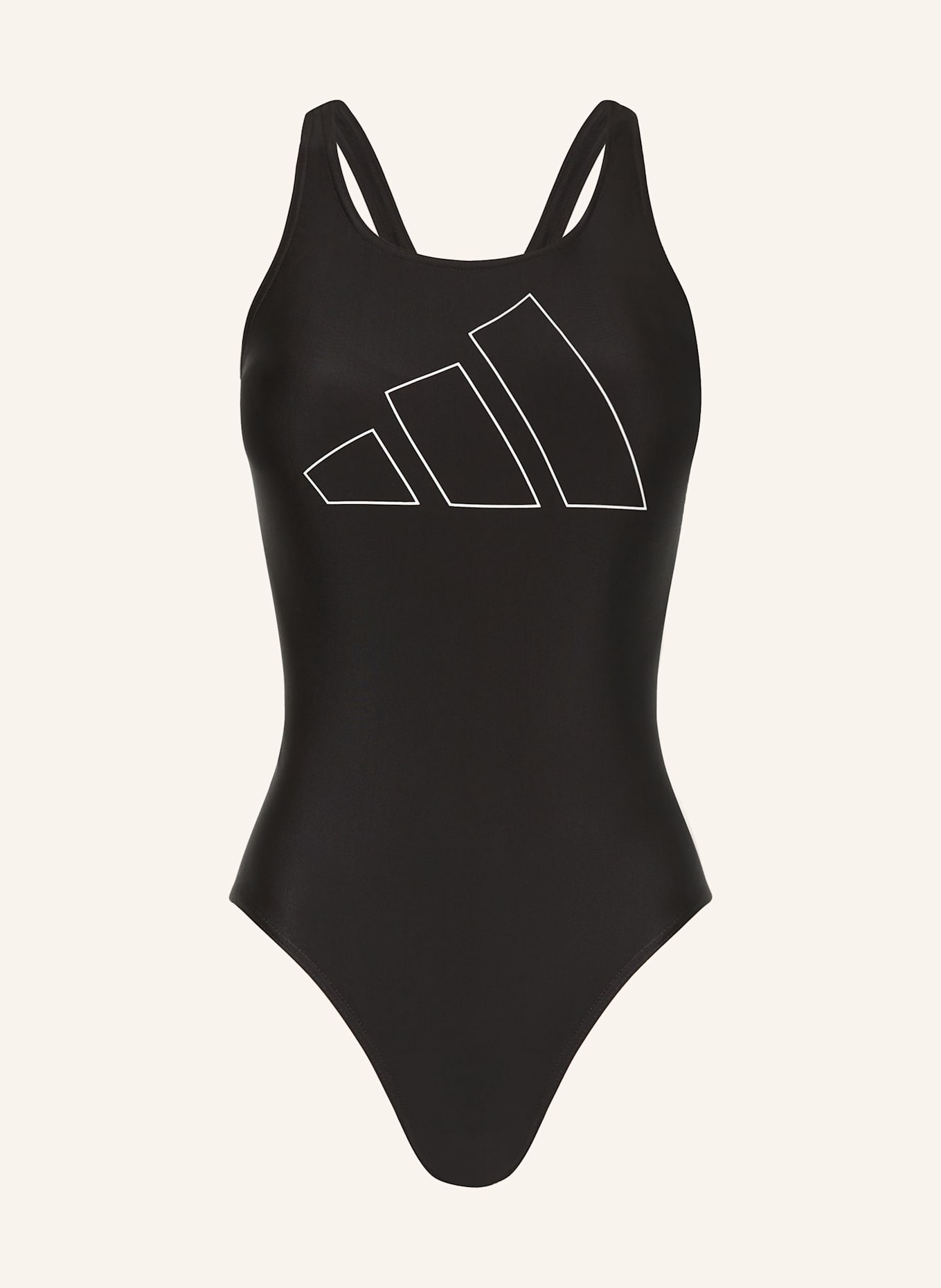 

Купальник большой бар Adidas, черный