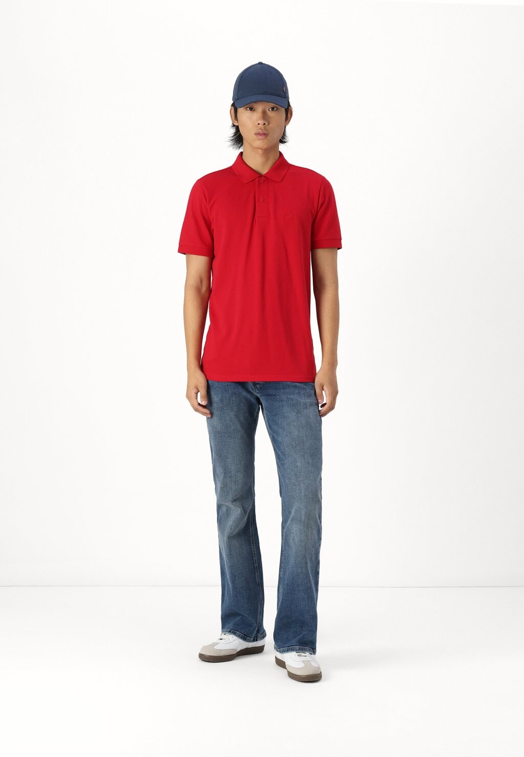 

Рубашка поло ICON Hollister Co., красный