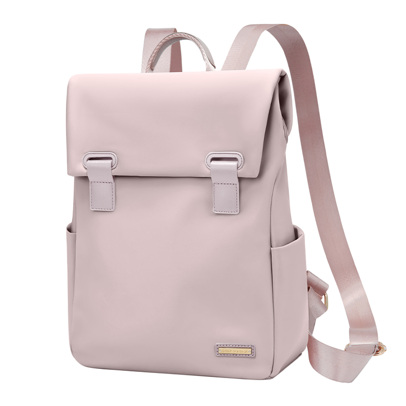 

GOLF Студенческий рюкзак из ткани большой женский разноцветный, Leather Pink (Trumpets)