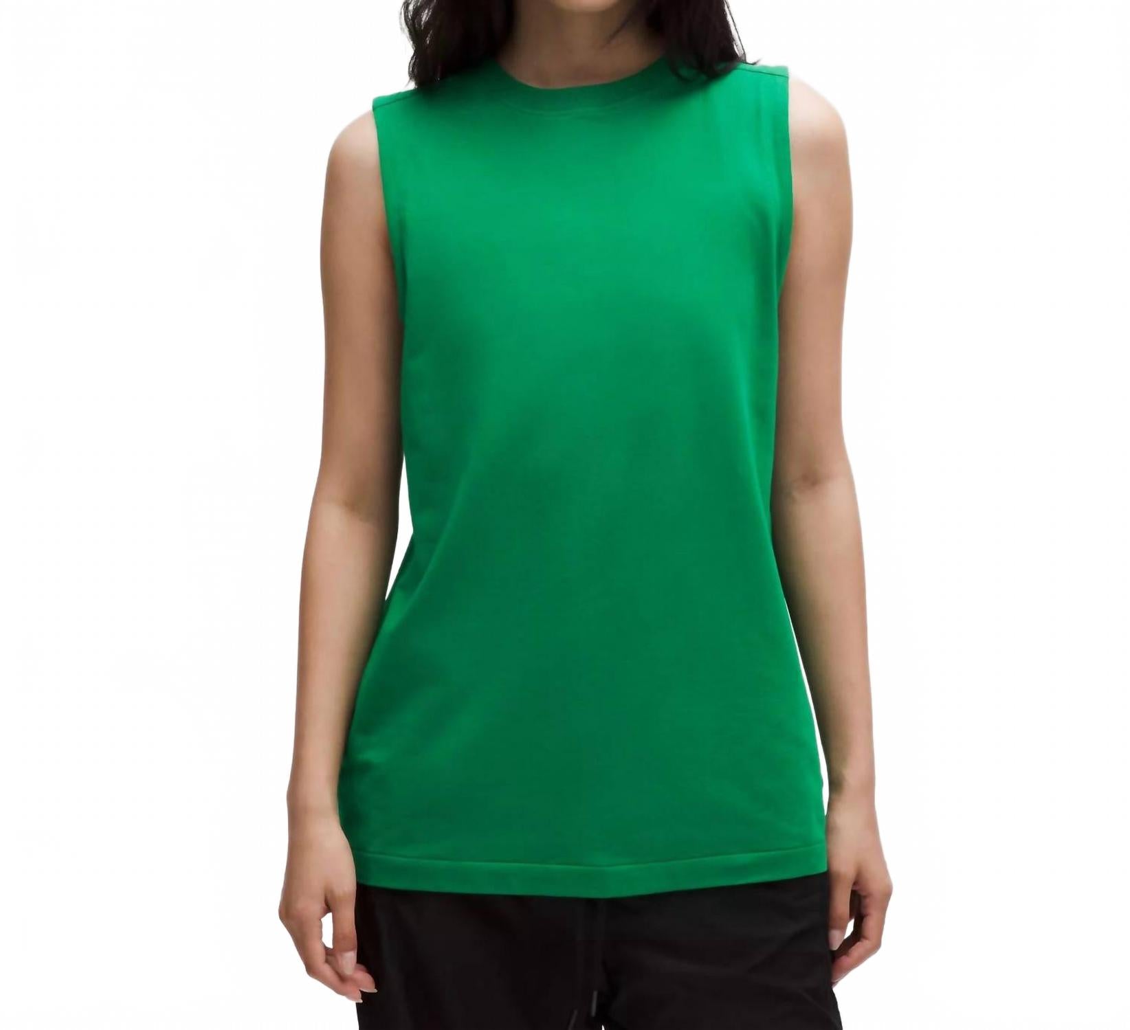 

Lululemon Майка с круглым вырезом All Yours, цвет Raceway Green