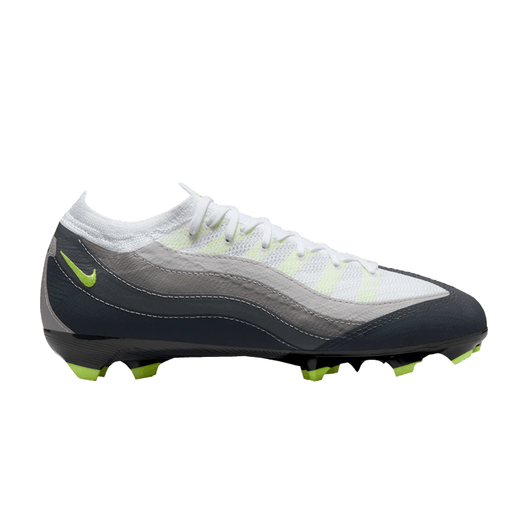 

Кроссовки Zoom Mercurial Vapor 16 Pro FG GS 'Air Max 95 Neon', серый