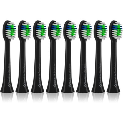 

Компактная электрическая зубная щетка TrueLife SonicBrush черного цвета с 8 сменными насадками