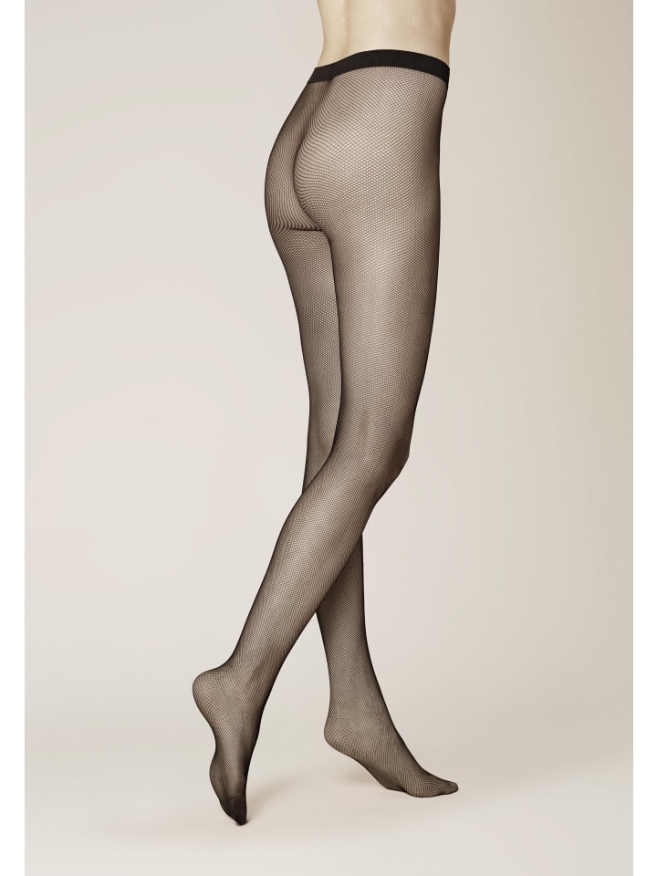 

Kunert Тонкие колготки Raffinesse Net черного цвета