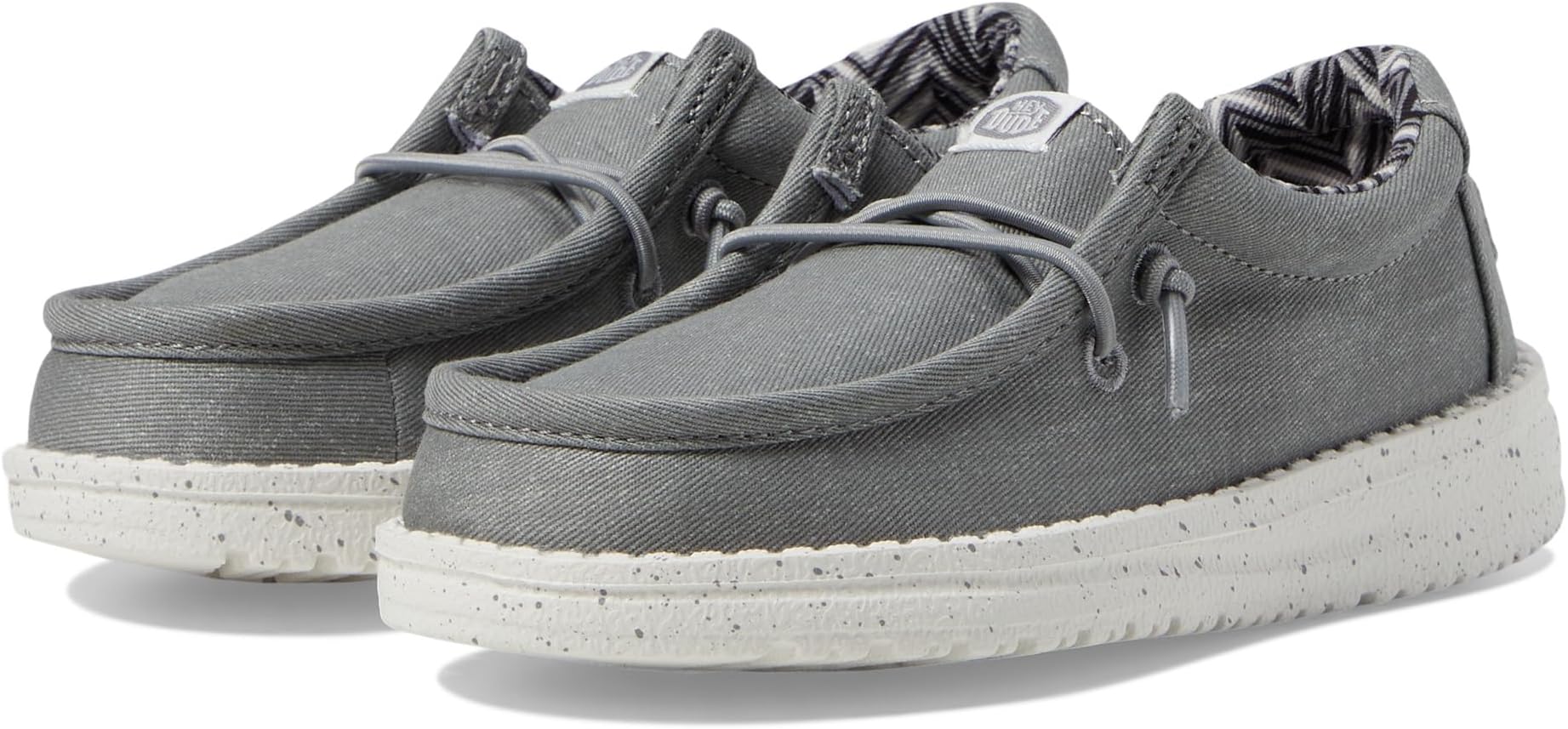 

Кроссовки Hey Dude Kids Wally Canvas, Grey