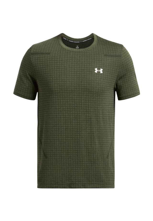 

Функциональная рубашка с принтом логотипа быстросохнущая Under Armour, синий