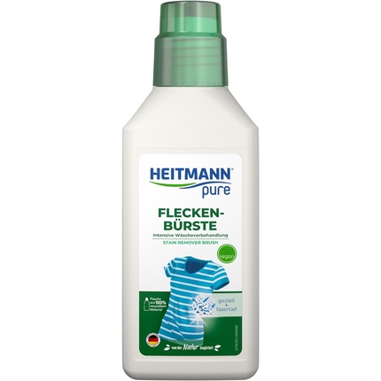 

Пятновыводитель HEITMANN Pure Vegan Stain Brush с практичной насадкой, идеально подходит для воротников и манжет, 250 мл