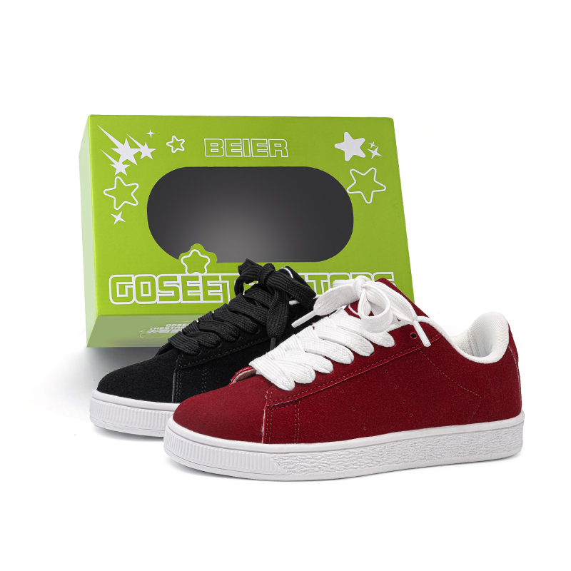 

BEIER Минималистичные классические повседневные противоскользящие низкие скейтбордские кроссовки унисекс лимон, цвет Lemon