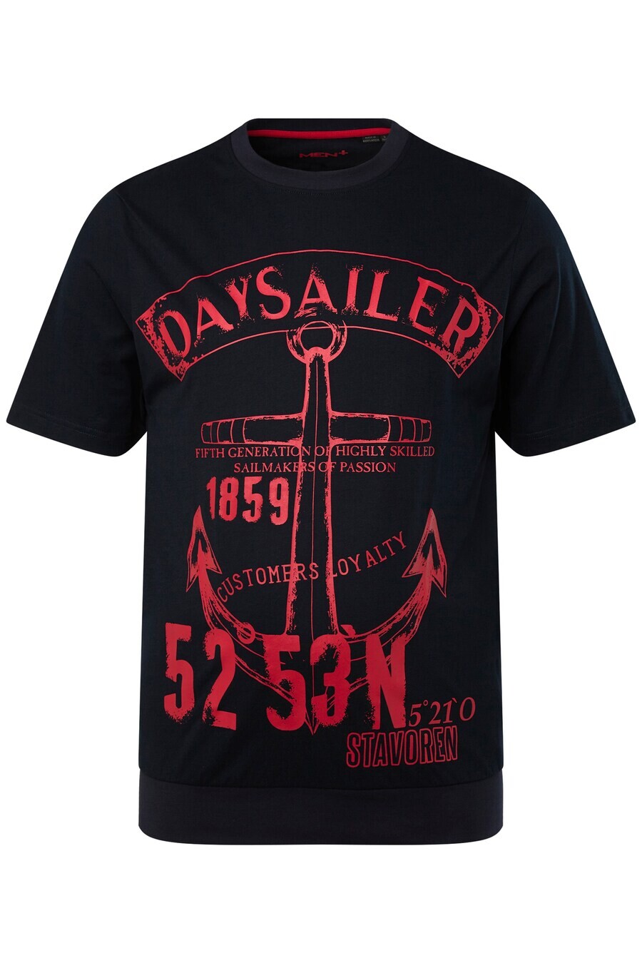 

Классическая футболка Men Plus Shirt, черный