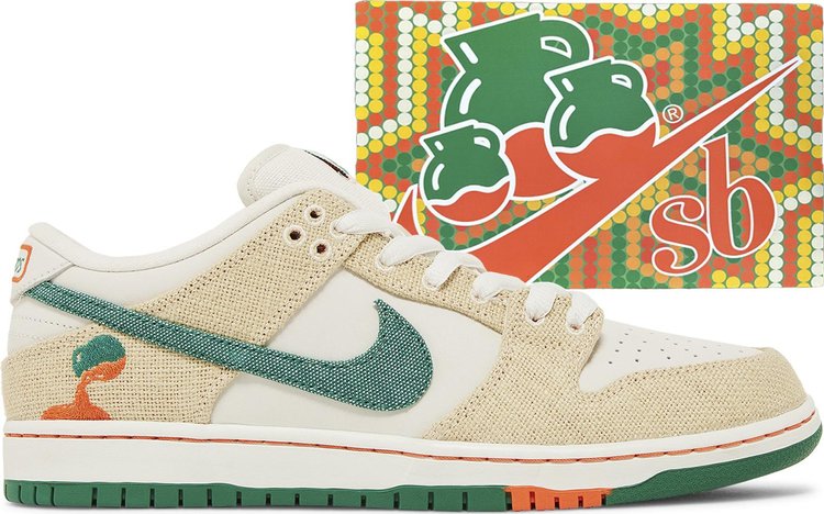 

Кроссовки Jarritos x Dunk Low SB Special Box, кремовый, Бежевый, Кроссовки Jarritos x Dunk Low SB Special Box, кремовый