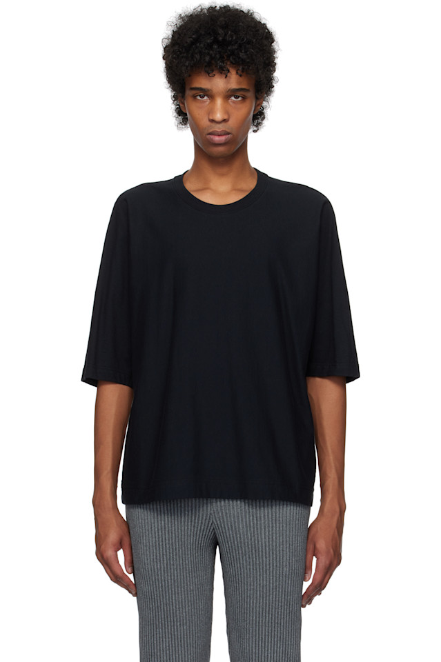 

Футболка Release-T basic Homme Plissé Issey Miyake, черный