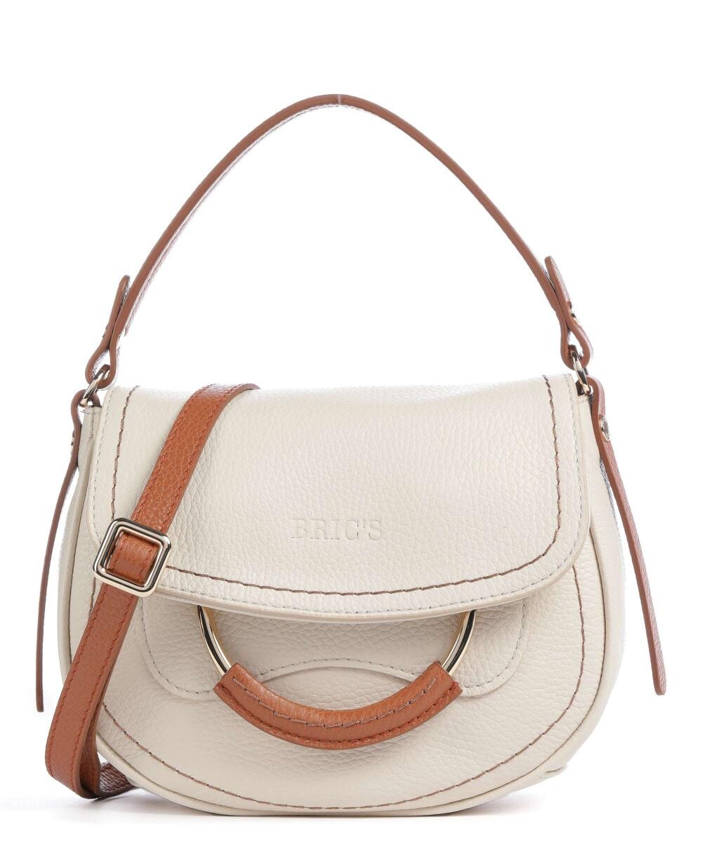 

Мини-сумка через плечо Gondola Stella из зерненой кожи Brics, бежевый