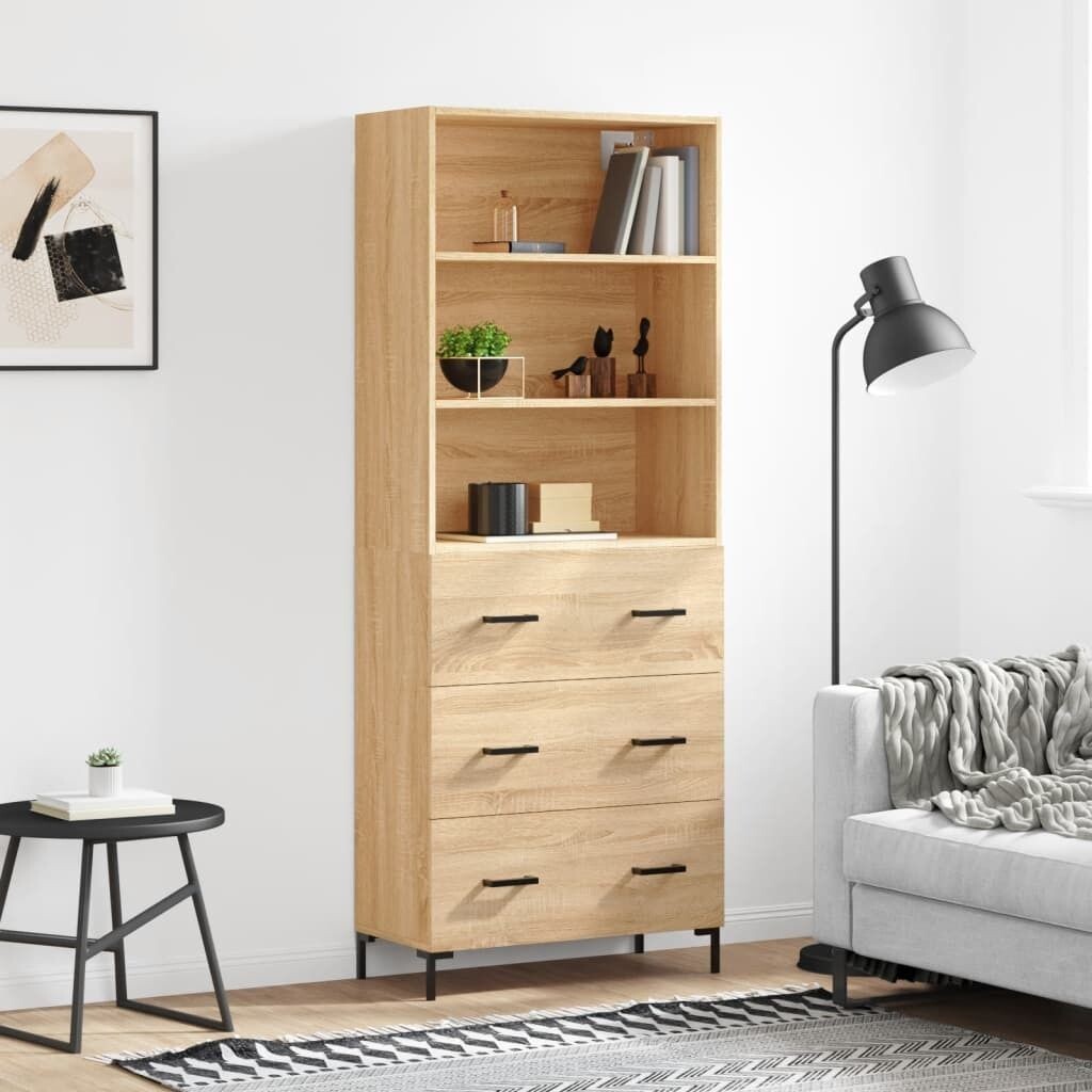 

Высокая доска дуб Сонома 69,5x34x180 см материал дерева DKD HOME DECOR