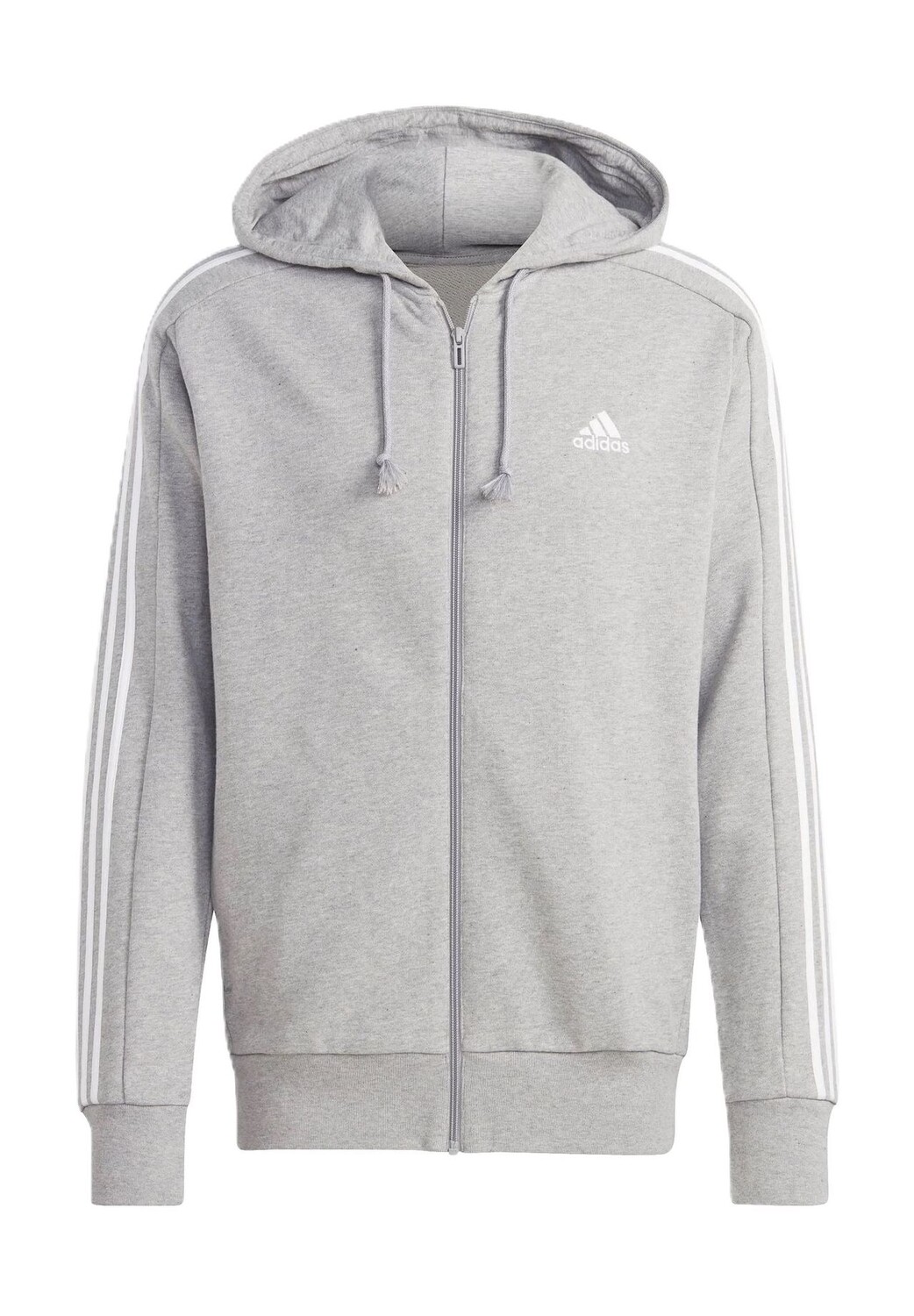 

Толстовка с капюшоном для мужчин Adidas, цвет Mgreyh/ White