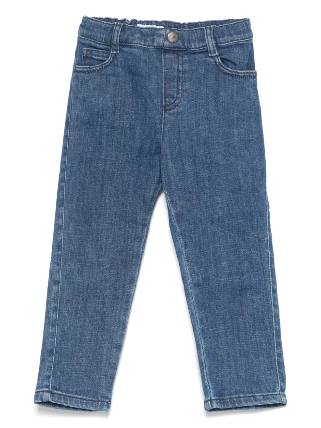 

Джинсы прямого покроя Emporio Armani Kids, синий