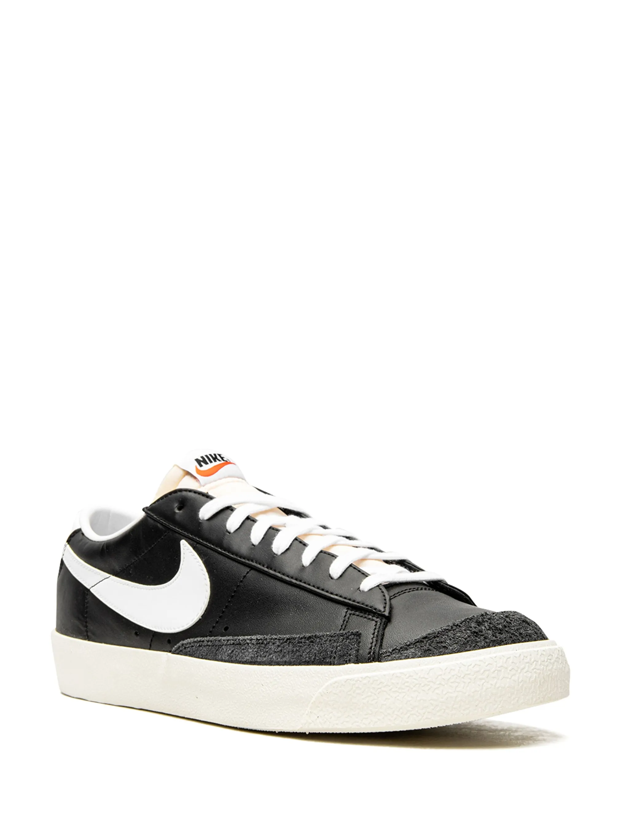 Кеды Blazer Low 77 Vintage Black/Sail Nike, черный — фото 2