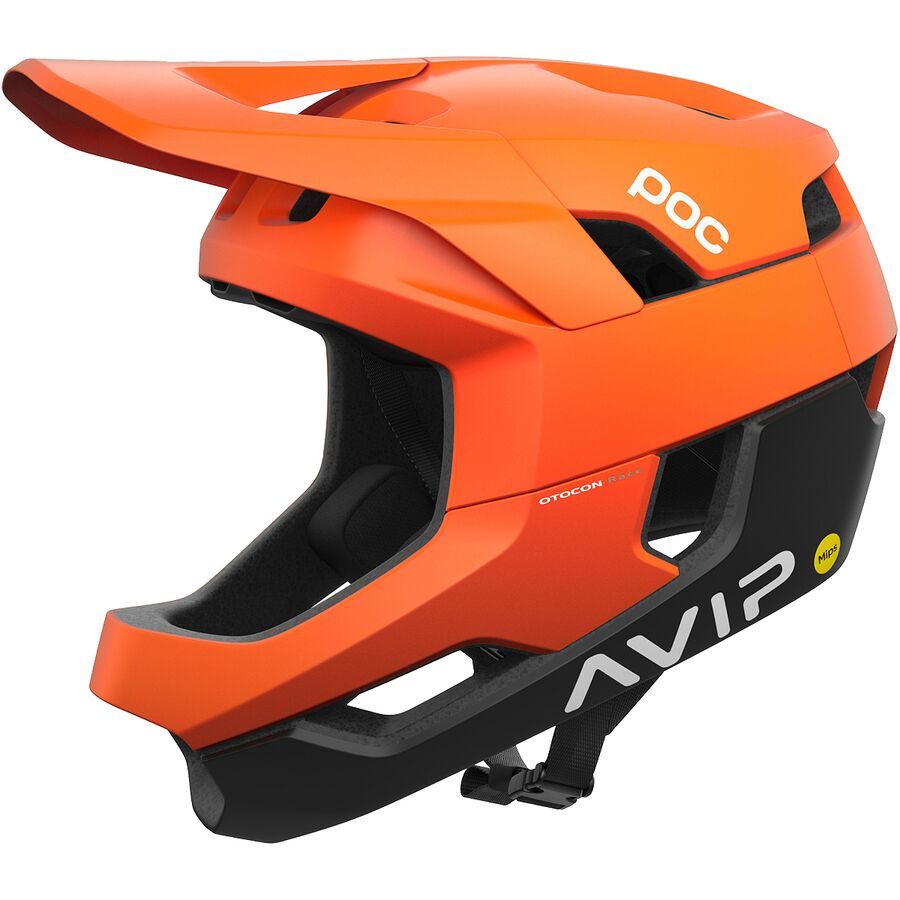 

Шлем POC Otocon Race Mips POC, Fluorescent Orange AVIP/Uranium Black Matte
